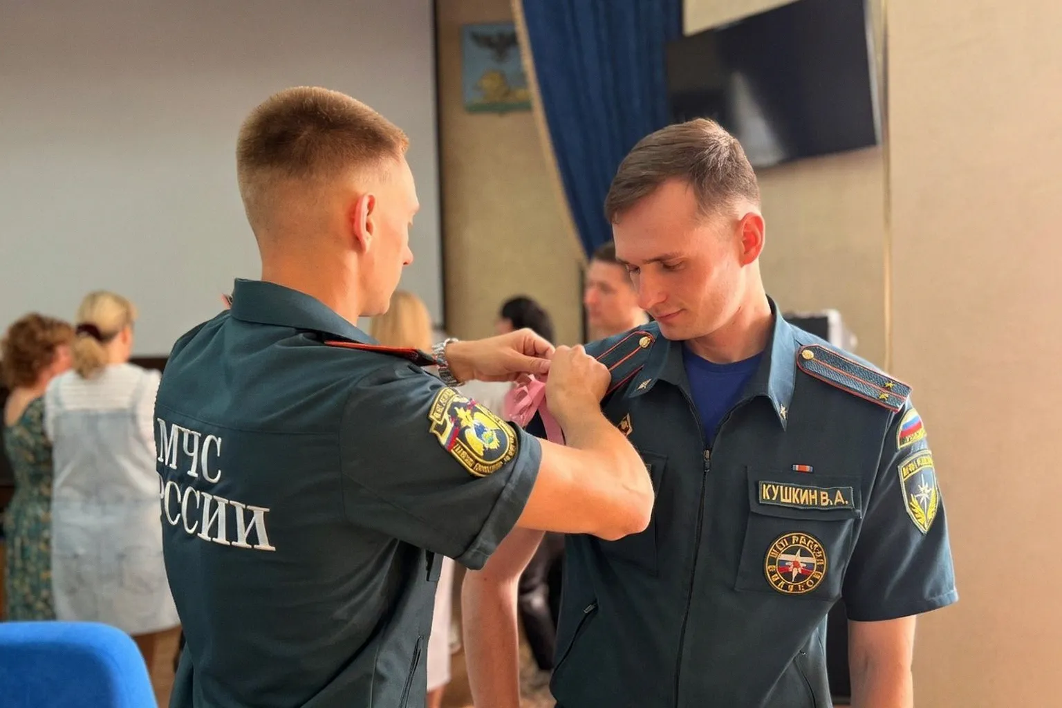 В Главном управлении МЧС России по Белгородской области прошло занятие по оказанию первой помощи