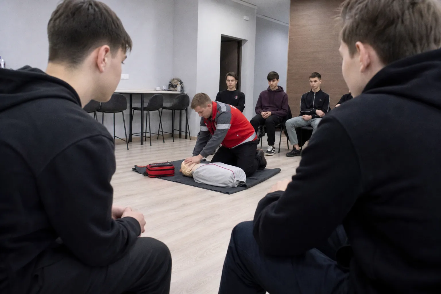 В Самарской области провели занятие по оказанию доврачебной помощи